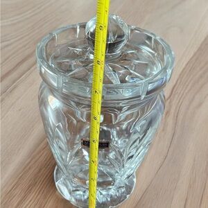 Marquis by Waterford Canterbury Crystal Biscuit Barrel Cookie Jar with Lid